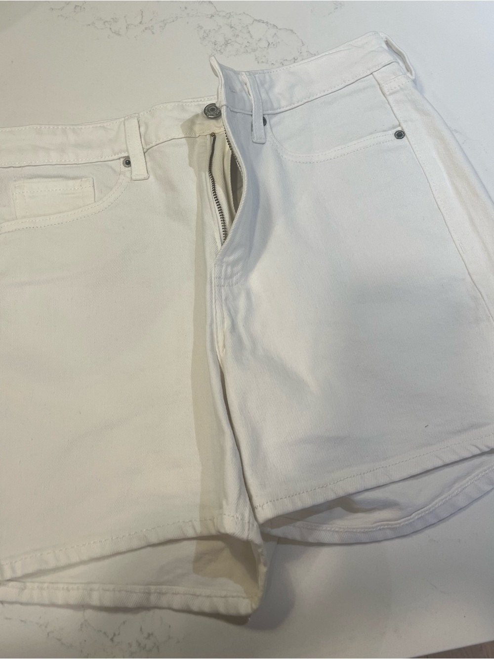 Old Navy White Denim Shorts